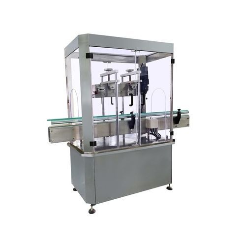 Encapsuladora de presión - Cap-100S - Spark Packaging Machines - a presión / automática / para botellas de plástico