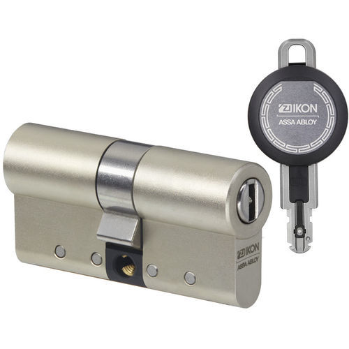 Cerradura de llave - eCLIQ - effeff - para puerta / de acero / de seguridad