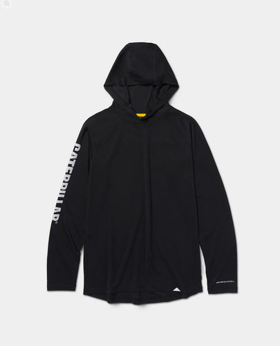 Sudadera con capucha de trabajo - 1010210 series  - Caterpillar workwear - de refrigeración / de poliéster / para hombre