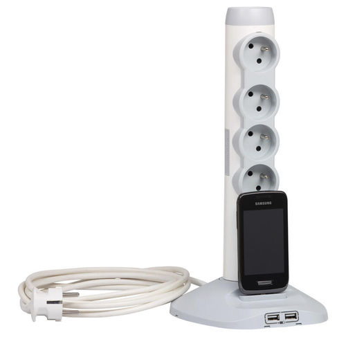 Alargador eléctrico con regleta - 0 500 14 - Legrand