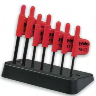 Llave Allen de cabeza hexagonal - 348, 349 - FELO - tipo bandera