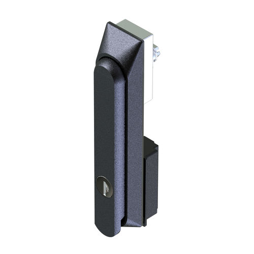 Cerradura con tirador abatible - 1101-1001-NC  - Wenzhou Yeeka Lock Technology Co., Ltd. - de leva / de llave / de asa