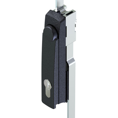 Cerradura con tirador abatible - 1102-2001-C - Wenzhou Yeeka Lock Technology Co., Ltd. - de leva / de llave / de asa