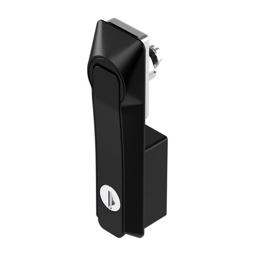 Cerradura con tirador abatible - 1103-1001-10-NP  - Wenzhou Yeeka Lock Technology Co., Ltd. - de leva / de llave / de asa