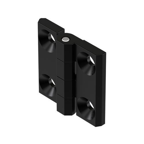 Bisagra de aleación de zinc - 2101-400-10  - Wenzhou Yeeka Lock Technology Co., Ltd. - atornillable / cromada / termolacada