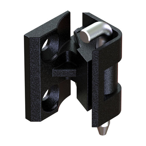 Bisagra plana - 2306-15-20  - Wenzhou Yeeka Lock Technology Co., Ltd. - de zinc / cromada / para puerta