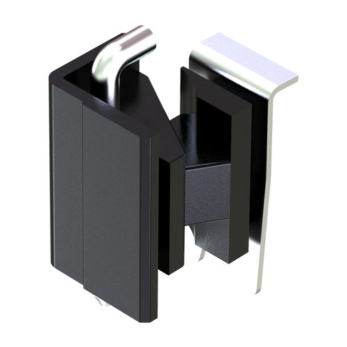 Bisagra plana - 2307-01-10  - Wenzhou Yeeka Lock Technology Co., Ltd. - de zinc / para puerta / combinable