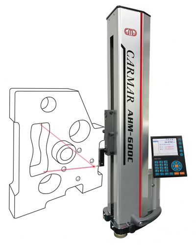 Calibrador de altura con pantalla digital - AHM series - CARMAR ACCURACY CO., LTD. - electrónico