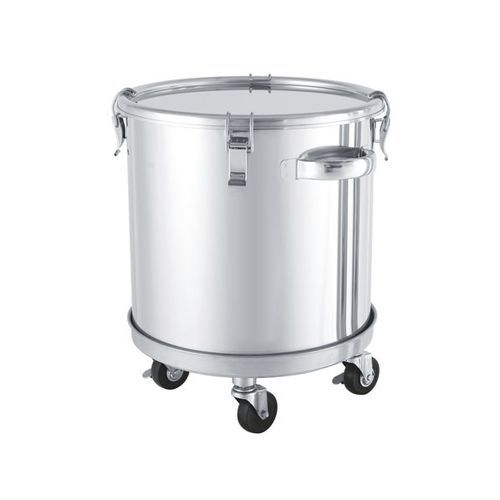 Plataforma rodante portacubetas - KM-STA series - MONOVATE Co., Ltd. - de metal / para paso