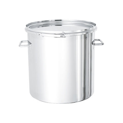 Cuba de almacenaje - SMA-CTL series - MONOVATE Co., Ltd. - para líquido / de acero inoxidable / cilíndrica