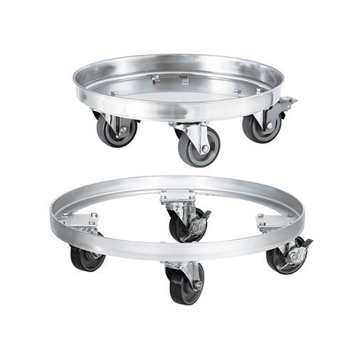 Plataforma rodante de metal - KMS-TP series - MONOVATE Co., Ltd. - portacubetas / para paso / a medida