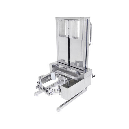 Elevador para barriles de acero inoxidable - SLF-TNK series - MONOVATE Co., Ltd. - para barriles