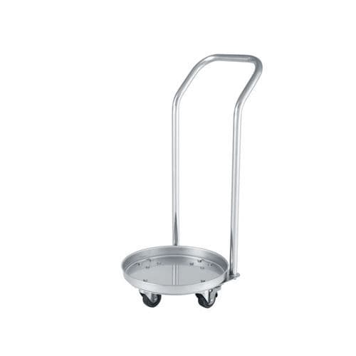 Carretilla de transporte - KMS-T series - MONOVATE Co., Ltd. - de carga / de acero inoxidable / porta-cubetas