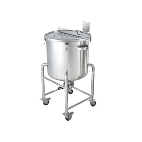 Depósito de almacenaje - DTHB series - MONOVATE Co., Ltd. - impelente / de acero inoxidable / cilíndrico