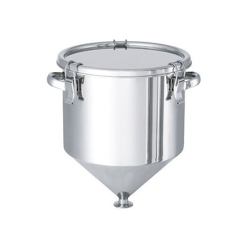 Depósito de almacenaje - HT-CTH series - MONOVATE Co., Ltd. - impelente / de acero inoxidable / con tolva