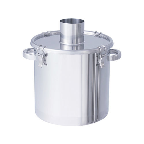 Depósito de almacenaje - FK-CTH-SP series - MONOVATE Co., Ltd. - para líquido / de acero inoxidable / cilíndrico