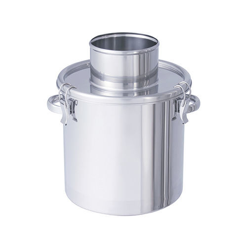 Depósito de almacenaje - FK-CTH-RP series - MONOVATE Co., Ltd. - para líquido / de acero inoxidable / cilíndrico