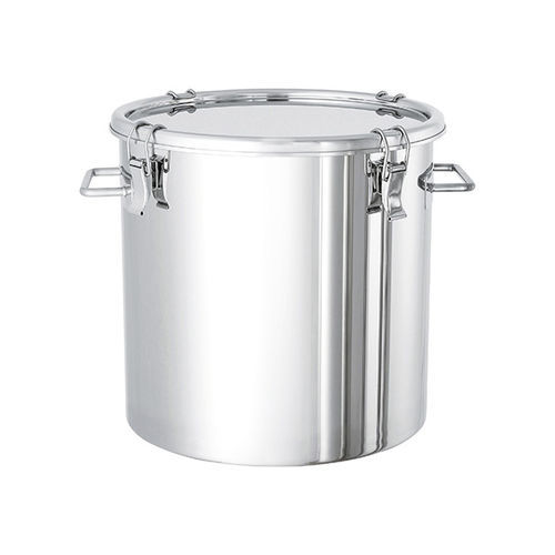 Depósito de almacenaje - SMA-CTH series - MONOVATE Co., Ltd. - para líquido / de acero inoxidable / cilíndrico