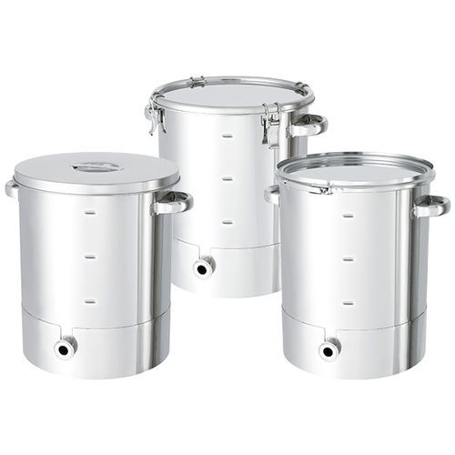 Depósito de almacenaje - KTT-M series - MONOVATE Co., Ltd. - impelente / de líquidos / de acero inoxidable