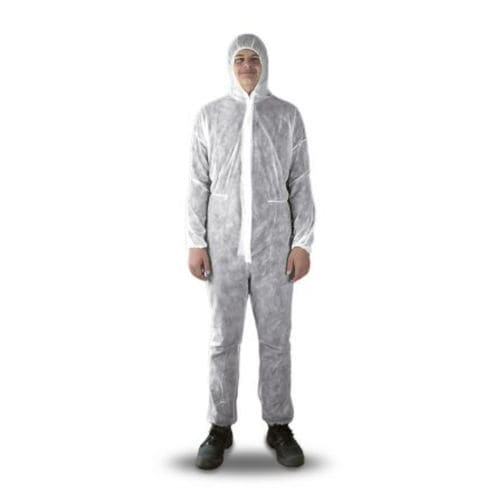 Traje de trabajo - 2233580500 - Goebel Group - de polipropileno / unisex / blanco