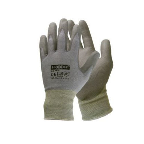 Guante de trabajo - Texxor 2416 - Goebel Group - industrial / de protección mecánica / barnizado con poliuretano