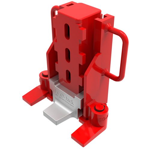Gato hidráulico - ECO-Jack XR-Serie EJ45-4XR 4,5to - HTS Hydraulische Transportsysteme GmbH - móvil / 4,5 toneladas / para elevación de maquinaria