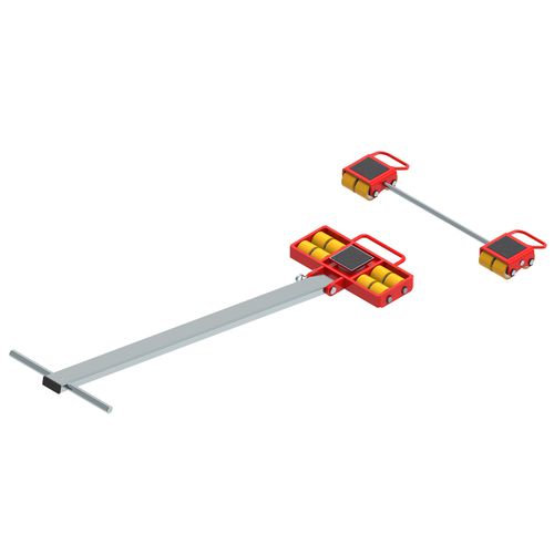 Rodador para carga pesada - ECO-Skate MINI P(U) M25L + M25S 5to - HTS Hydraulische Transportsysteme GmbH - para transporte / manual / rotativo
