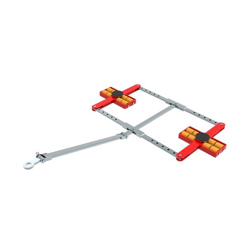 Rodador para carga pesada - ECO-Skate DUO (PU) i120D 12to - HTS Hydraulische Transportsysteme GmbH