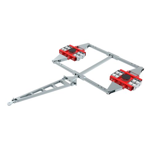 Rodador para carga pesada - ECO-Skate DUO XL (NY) XN40D 40to - HTS Hydraulische Transportsysteme GmbH - para transporte / para 4 puntos de carga
