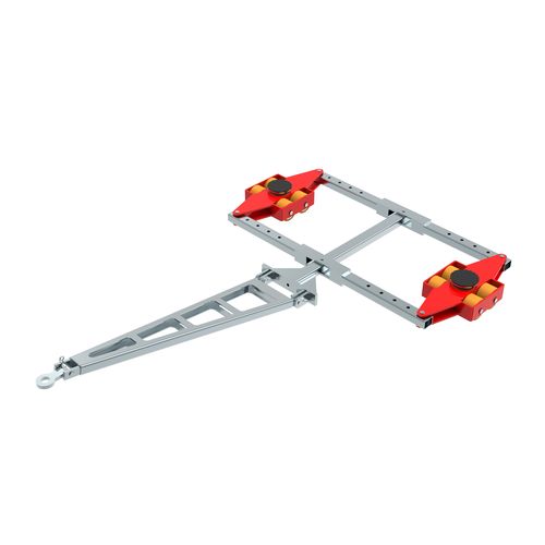Rodador para carga pesada - ECO-Skate DUO XL (PU) X16D 16to - HTS Hydraulische Transportsysteme GmbH - para transporte / para 4 puntos de carga
