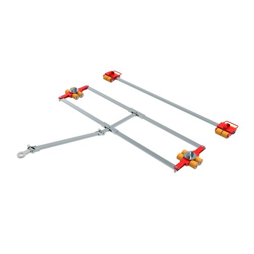 Rodador para carga pesada - ECO-Skate ISOCON IC60D + IC60S 12to - HTS Hydraulische Transportsysteme GmbH - para transporte / manual / para contenedores