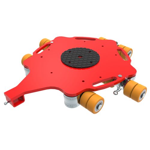 Rodador rotativo - ECO-Skate® ROTOflex (PU) RF64 6,4to - HTS Hydraulische Transportsysteme GmbH - para carga pesada / para transporte / manual