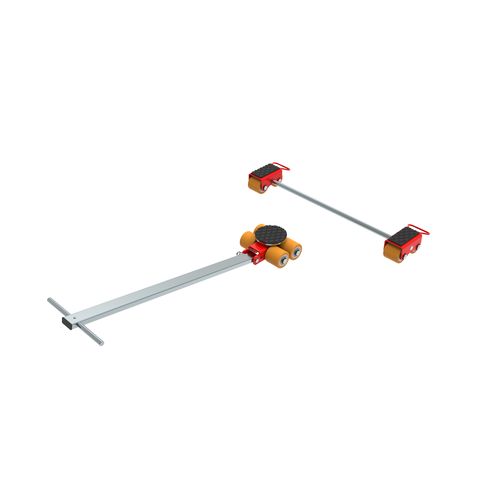 Rodador para carga pesada - ECO-Skate IDEAL (PU) i30L + i30S 6to - HTS Hydraulische Transportsysteme GmbH - para transporte / manual