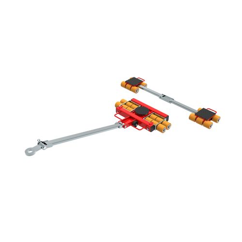Rodador para carga pesada - ECO-Skate IDEAL (PU) i90L + i90S 18to - HTS Hydraulische Transportsysteme GmbH - para transporte / manual