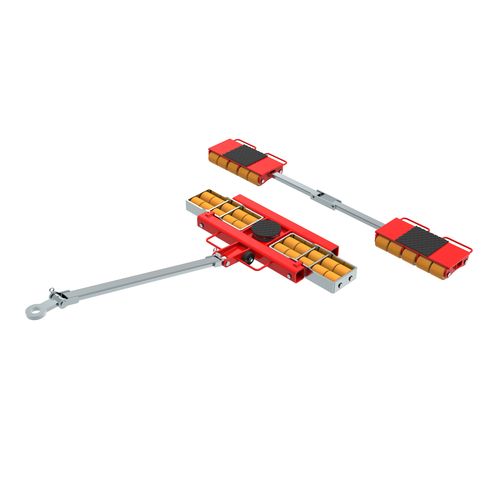 Rodador para carga pesada - ECO-Skate IDEAL (PU) i150L + i150S 30to - HTS Hydraulische Transportsysteme GmbH - para transporte / manual