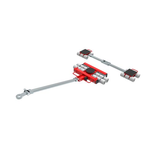 Rodador para carga pesada - ECO-Skate IDEAL (NY) iN120L + iN120S 24to - HTS Hydraulische Transportsysteme GmbH - para transporte / manual