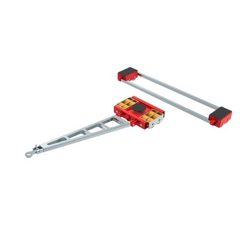 Rodador para carga pesada - ECO-Skate&reg; XL (PU) X16L + X16S - HTS Hydraulische Transportsysteme GmbH - para transporte / manual