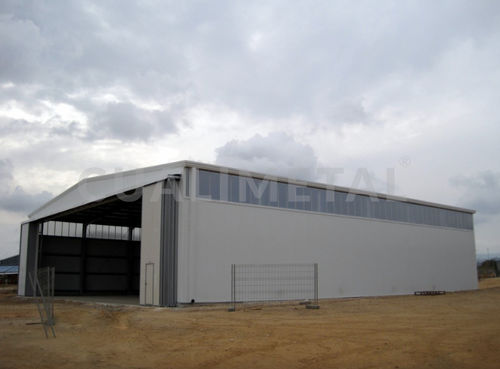 Hangar modular - CUALIMETAL - prefabricado