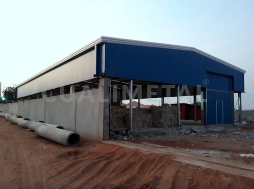Hangar modular - CUALIMETAL - prefabricado / industrial / de chapa