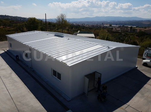 Edificio modular - CUALIMETAL - prefabricado / para centro deportivo