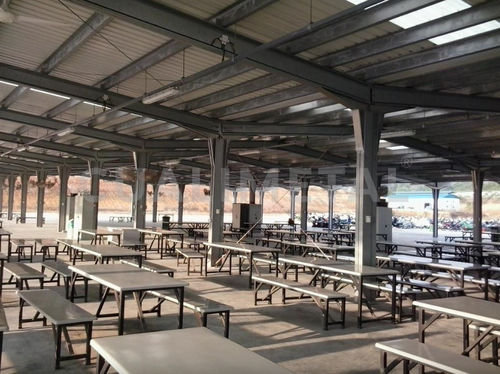 Hangar modular - CUALIMETAL - industrial / de grandes dimensiones / de chapa