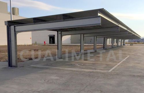 Cobertura para aparcamiento solar - MARQUISOL&reg; - CUALIMETAL