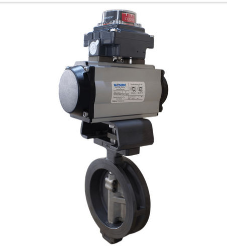 Válvula de mariposa - BFV  - pneumaticairactuator.com - neumática / con brida / wafer