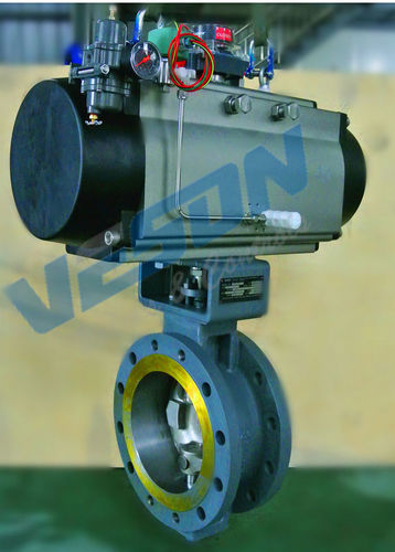 Válvula de mariposa - pneumaticairactuator.com - neumática / de cierre / para aguas residuales