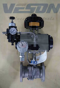 Válvula de bola - VSF - pneumaticairactuator.com - neumática / hidráulica / de cierre