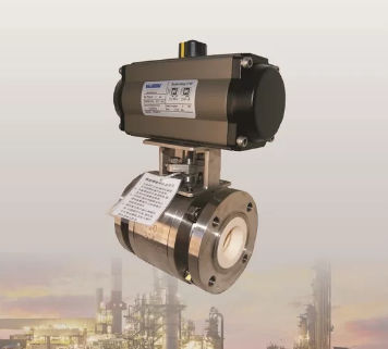 Válvula de bola - VSF - pneumaticairactuator.com - neumática / de cierre / para aceite