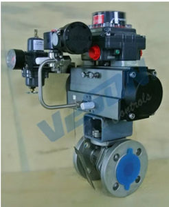 Válvula de bola - pneumaticairactuator.com - neumática / de control / de cierre