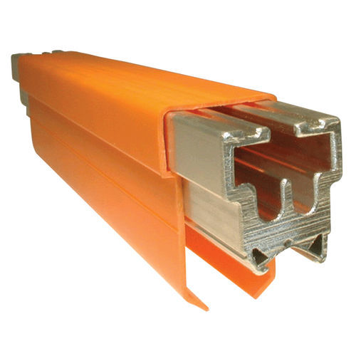 Riel conductor de acero inoxidable - ELECTROBAR® HX-Bar - Magnetek - aleación de aluminio / aislado / cerrado