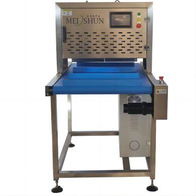 Cortadora de pasteles por ultrasonidos - HDMS-DJB600P - Handan City Meishun Machinery Co.,Ltd - rectangular / redonda / automática