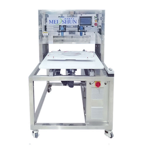 Cortadora de pasteles por ultrasonidos - HDMS-DJB600 - Handan City Meishun Machinery Co.,Ltd - rectangular / redonda / automática
